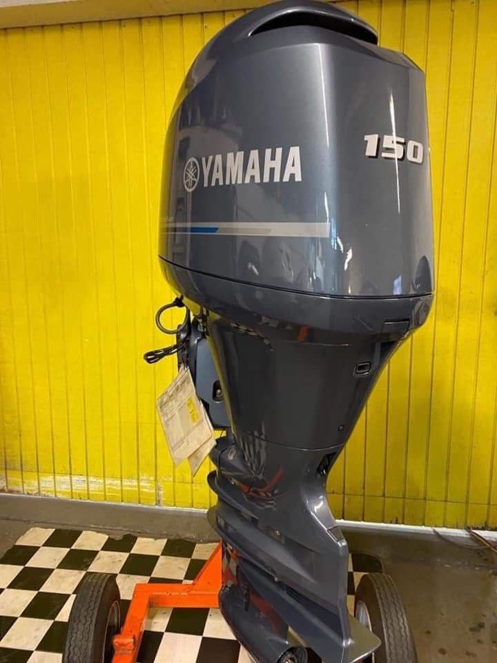 Used Yamaha In-Line 4 150HP – 25″, 2019 Model