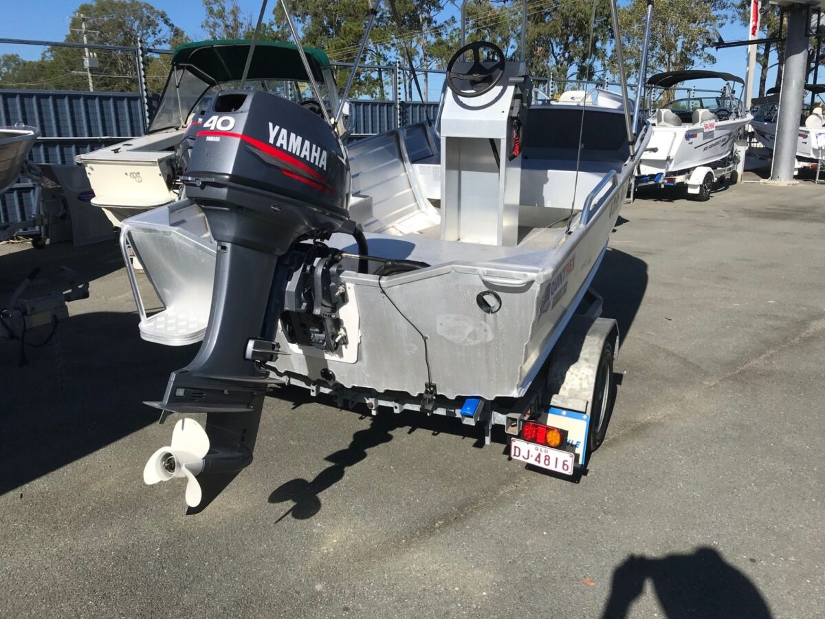 USED 2012 QUINTREX BUSTA CENTRE CONSOLE WITH YAMAHA 40HP OUTBOARD FOR SALE - Image 5
