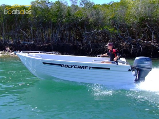 POLYCRAFT 450 DRIFTER OPEN BOAT Pack 1 Yamaha F60HP