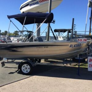 USED 2009 STESSCO SF420 SIDE CONSOLE WITH 30HP ELECTRIC START YAMAHA FOR SALE