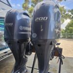 Twin Yamaha F200hp 4 stroke. 2022 electric controls - Image 3
