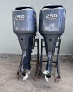 Twin 2006 Yamaha 250 Hp 4 Stroke 25″ Outboard Motors - Image 3